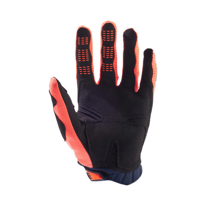RĘKAWICE MOTOCYKLOWE FOX PAWTECTOR NAVY ORANGE