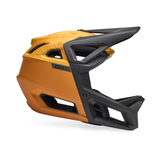 KASK ROWEROWY FOX PROFRAME FREQUENCY CARAMEL