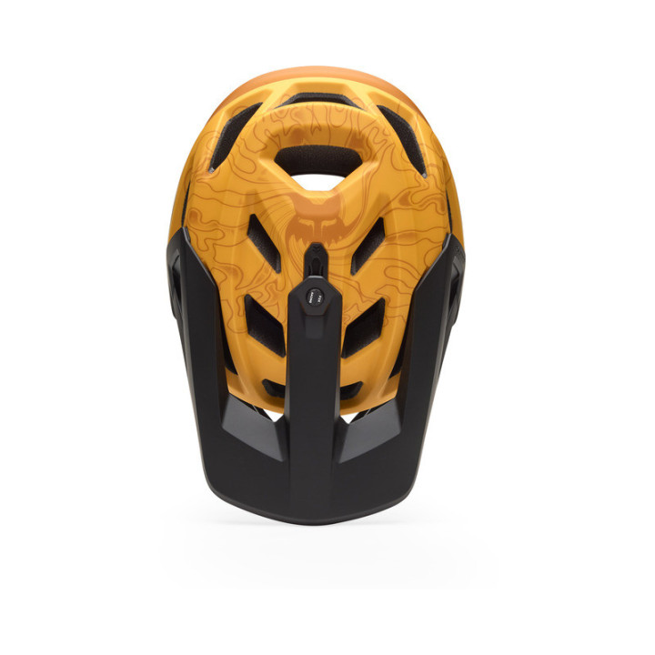 KASK ROWEROWY FOX PROFRAME FREQUENCY CARAMEL