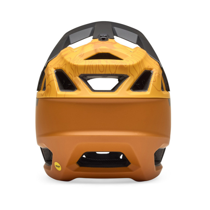 KASK ROWEROWY FOX PROFRAME FREQUENCY CARAMEL