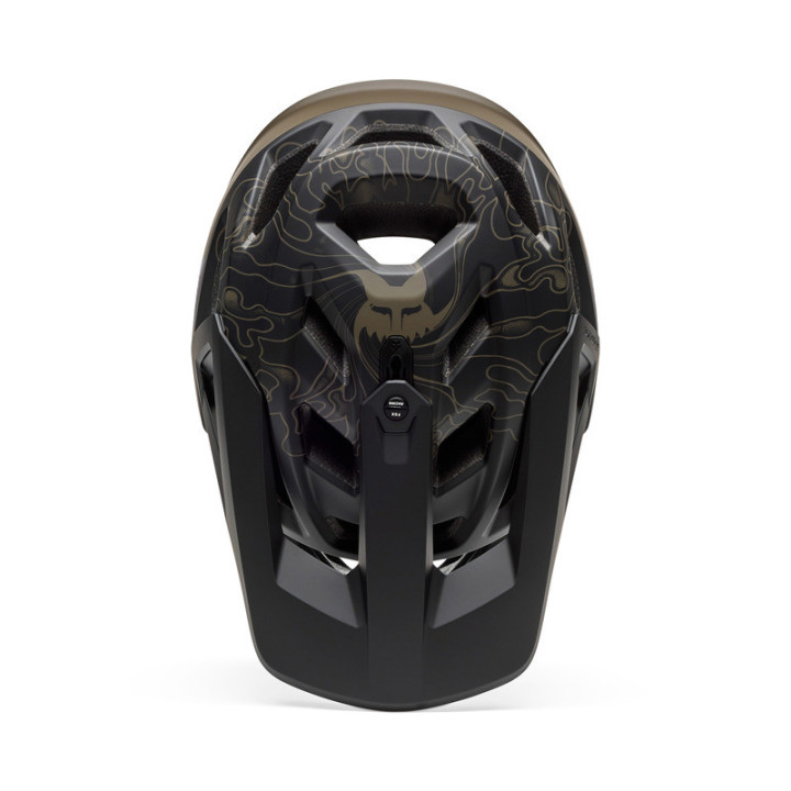 KASK ROWEROWY FOX PROFRAME FREQUENCY MILITARY