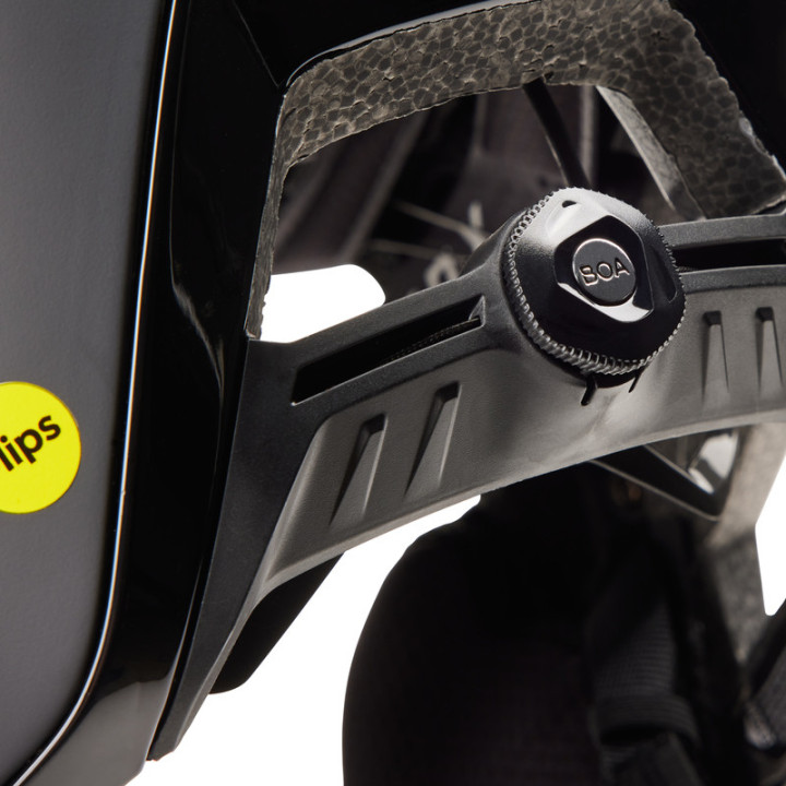 KASK ROWEROWY FOX PROFRAME RS MATTE BLACK L