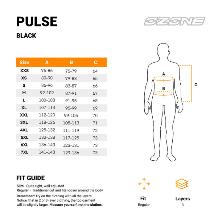 KURTKA MOTOCYKLOWA TEKSTYLNA OZONE PULSE BLACK