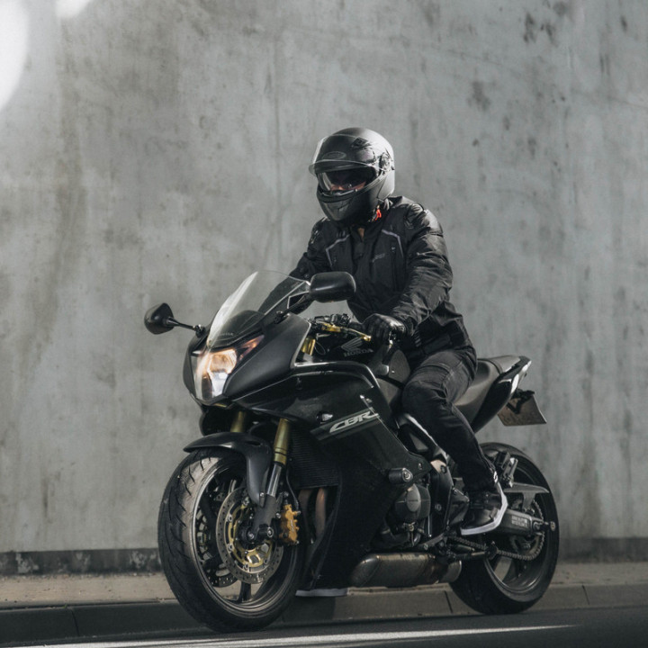 KURTKA MOTOCYKLOWA TEKSTYLNA OZONE PULSE BLACK