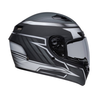 KASK MOTOCYKLOWY BELL QUALIFIER DLX MIPS RAISER MATTE BLACK WHITE S