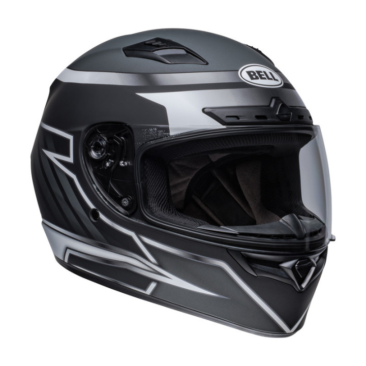 KASK MOTOCYKLOWY BELL QUALIFIER DLX MIPS RAISER MATTE BLACK WHITE S