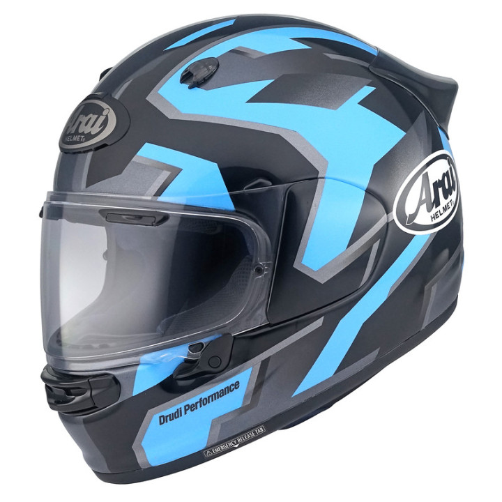 KASK MOTOCYKLOWY ARAI QUANTIC ROBOTIK BLUE