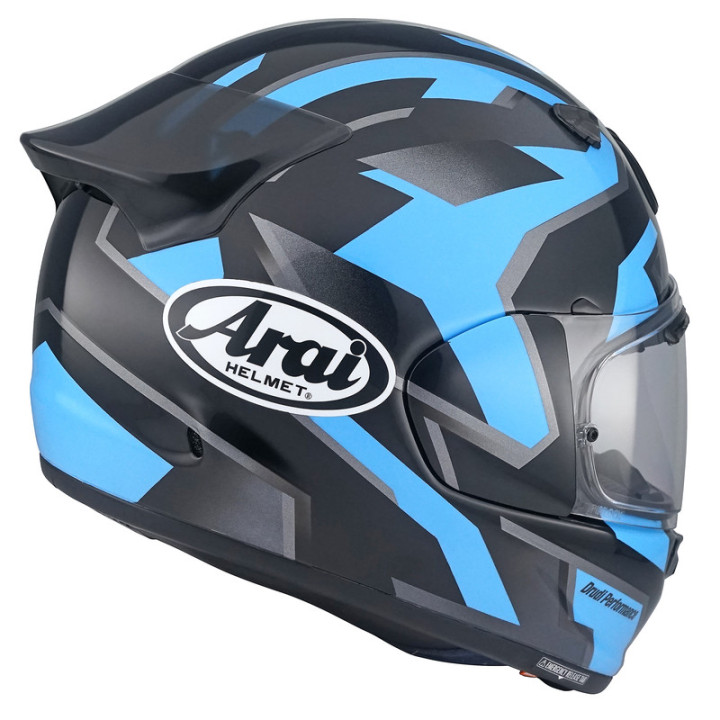 KASK MOTOCYKLOWY ARAI QUANTIC ROBOTIK BLUE