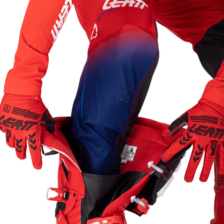 SPODNIE OFFROADOWE LEATT MOTO 5.5 I.K.S ROYAL BLUE RED