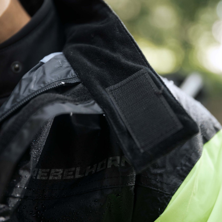 KOMBINEZON PRZECIWDESZCZOWY DWUCZĘŚCIOWY REBELHORN RAIN BLACK