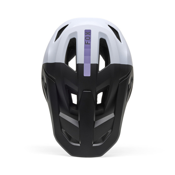 KASK ROWEROWY FOX RAMPAGE 5050 BLACK WHITE L