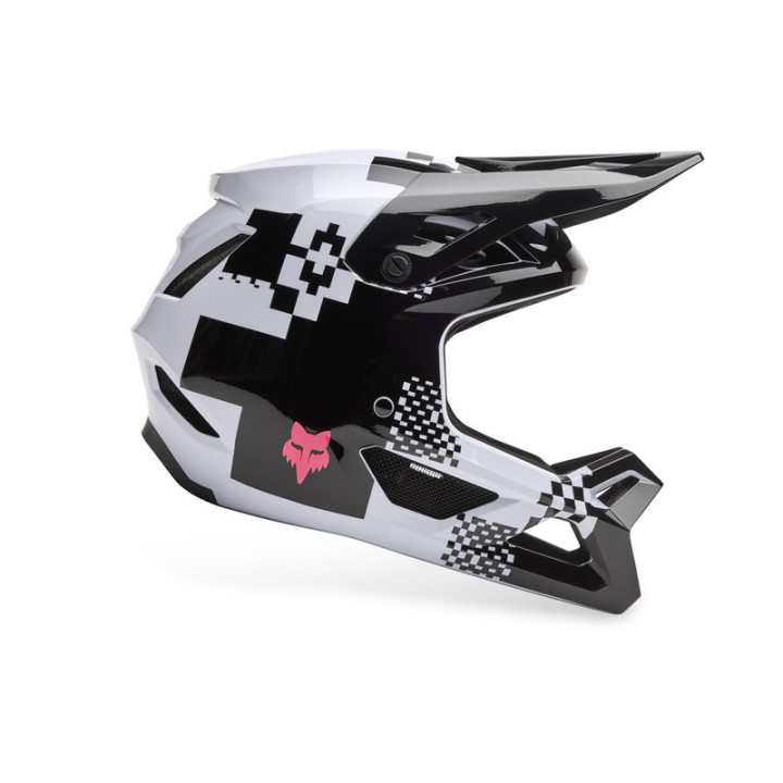 KASK ROWEROWY FOX RAMPAGE DIGI IMAGE BLACK/WHITE XL