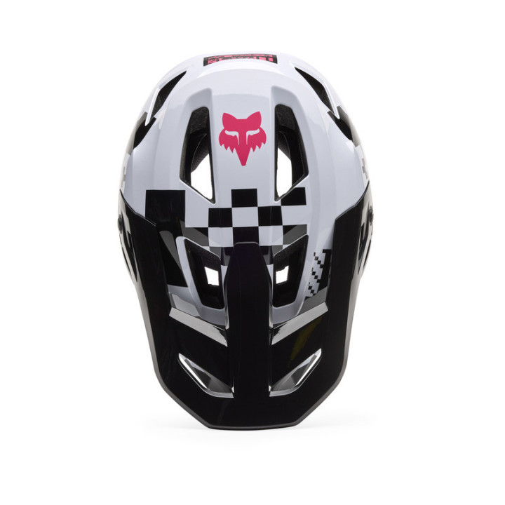 KASK ROWEROWY FOX RAMPAGE DIGI IMAGE BLACK/WHITE XL