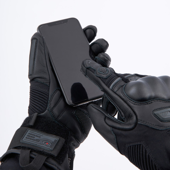 RĘKAWICE MOTOCYKLOWE REBELHORN RANGE BLACK