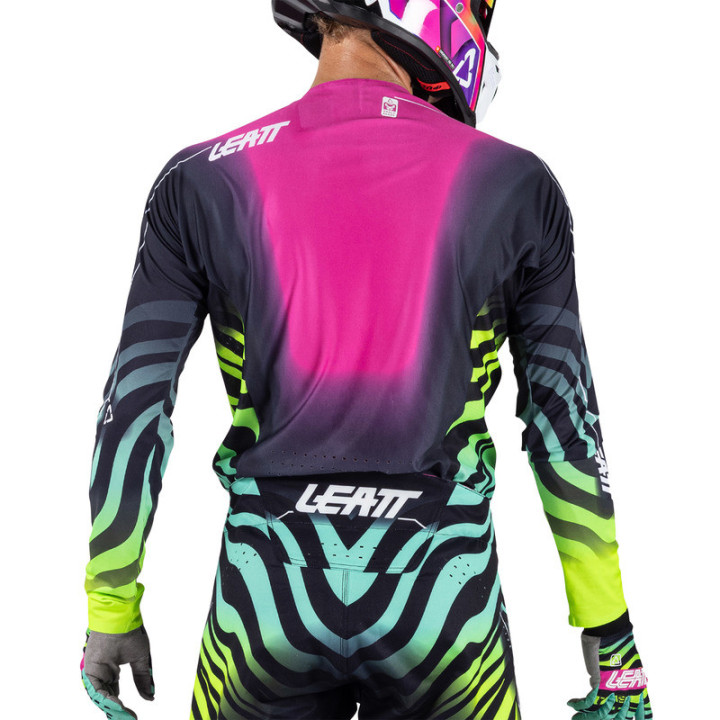 BLUZA OFFROADOWA LEATT MOTO 5.5 ULTRAWELD TIGER PINK