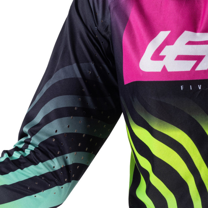 BLUZA OFFROADOWA LEATT MOTO 5.5 ULTRAWELD TIGER PINK