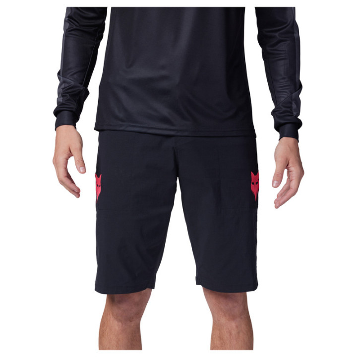 SPODENKI ROWEROWE FOX RANGER RACE BLACK PINK 30