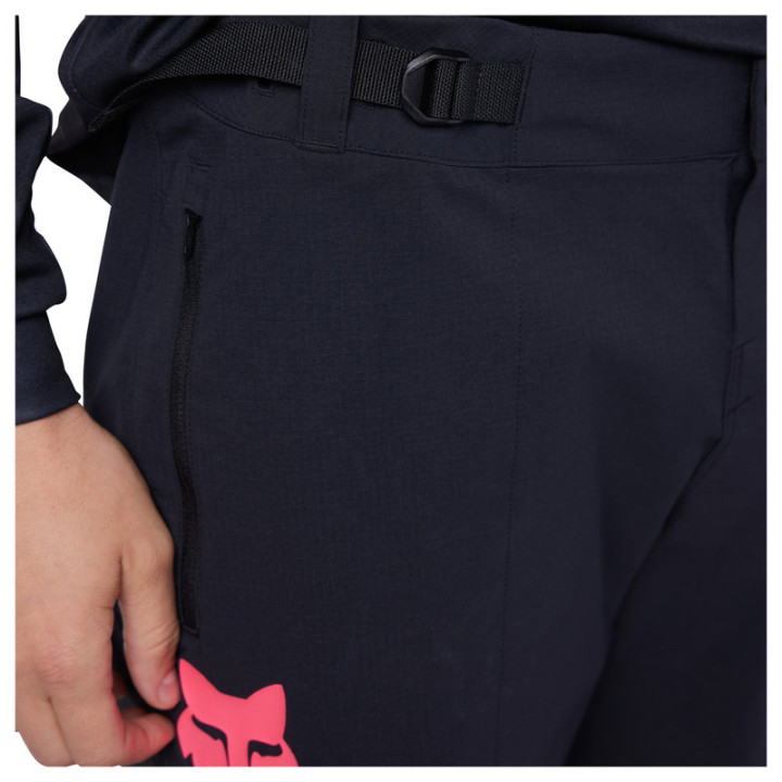 SPODENKI ROWEROWE FOX RANGER RACE BLACK PINK 30