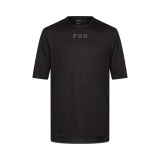 KOSZULKA ROWEROWA FOX RANGER WORDMARK BLACK
