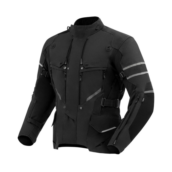 KURTKA MOTOCYKLOWA TEKSTYLNA REBELHORN RANGE BLACK