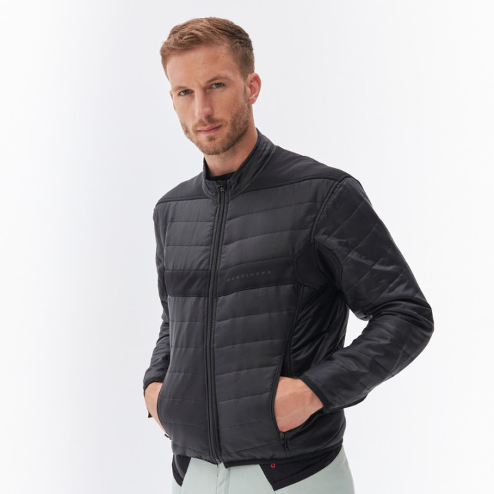 KURTKA MOTOCYKLOWA TEKSTYLNA REBELHORN RANGE GREY BLACK RED