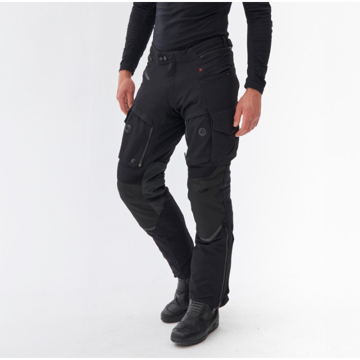 SPODNIE MOTOCYKLOWE TEKSTYLNE REBELHORN RANGE BLACK