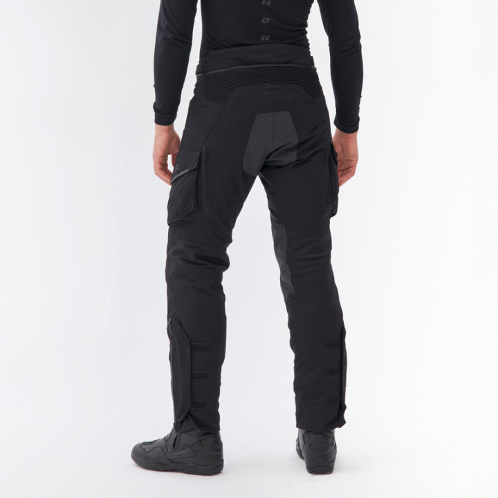 SPODNIE MOTOCYKLOWE TEKSTYLNE REBELHORN RANGE BLACK