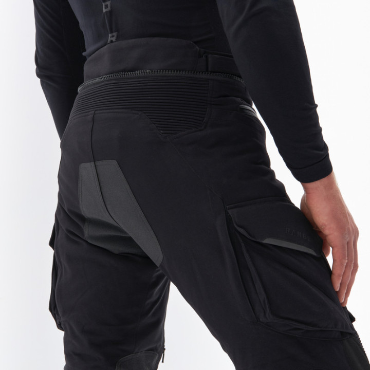 SPODNIE MOTOCYKLOWE TEKSTYLNE REBELHORN RANGE BLACK
