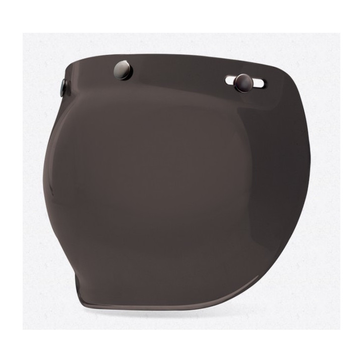 SZYBA BELL CUSTOM 500 BUBBLE DARK SMOKE