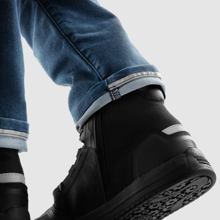 JEANSY MOTOCYKLOWE REBELHORN REVOLT WASHED BLUE MONOLAYER